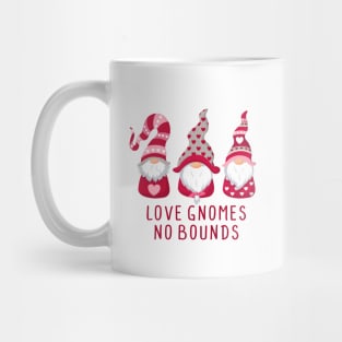 Love Gnomes No Bounds - Valentine's Day Gnomes Mug